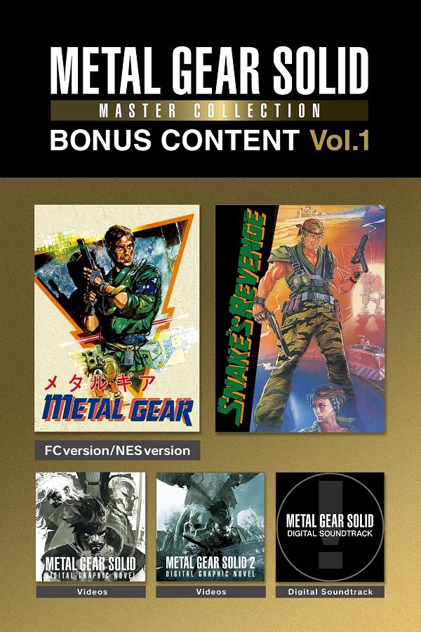 METAL GEAR SOLID Master Collection Vol.1 Bonus Content v.1.5.1 [Папка] (2023)